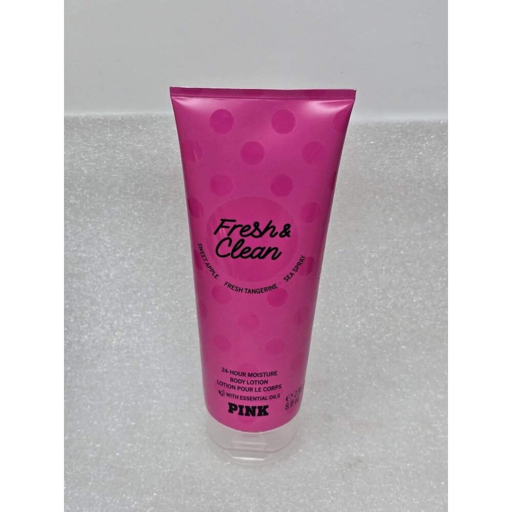 Victoria's Secret Pink 24-Hour Moisture Body Lotion Fresh & Clean Sweet Apple